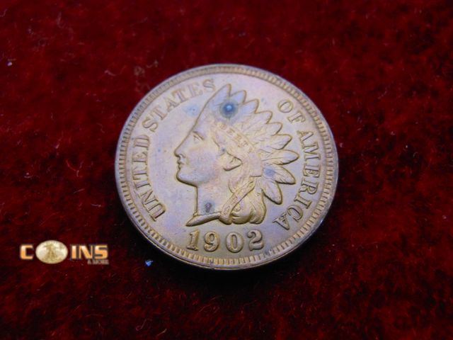 Lot 36-238563 - AU/UNC 1901 Indian Head Cent.  Full Crisp Liberty.