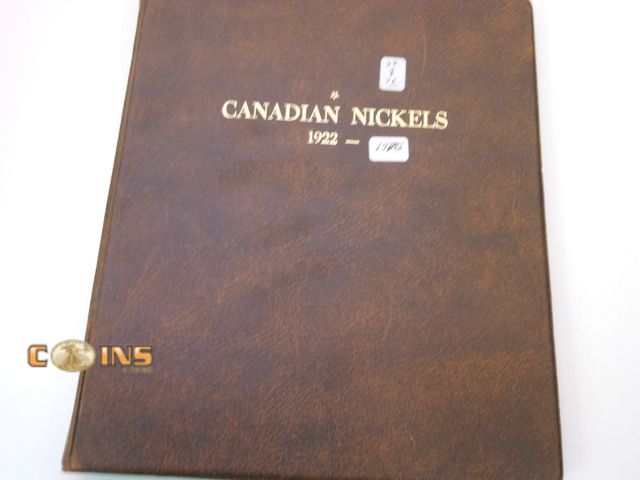 Lot 36-238215 - Near Complete 1922-1976 Canadian Nickel Set, See All Pictures.