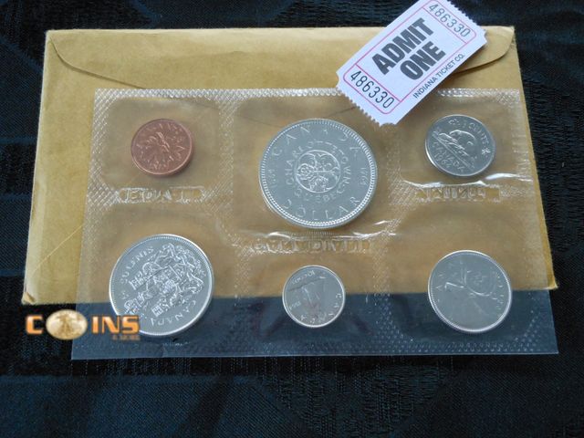Lot 36-486330 - 1964 Silver Canadian Proof Like Set.