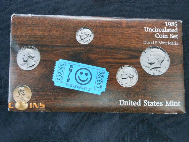 Lot 36-086663 - 1985 US Mint Set.