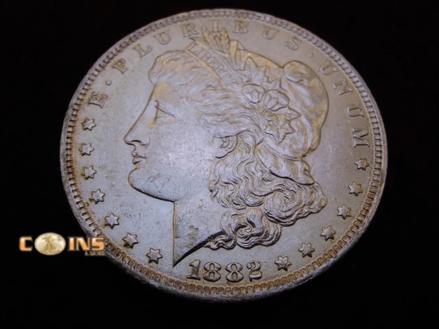 Lot 36-487279 - Better Condition 1882-O Morgan Silver Dollar.