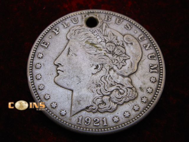 Lot 36-486358 - 1921 Morgan Silver Dollar.