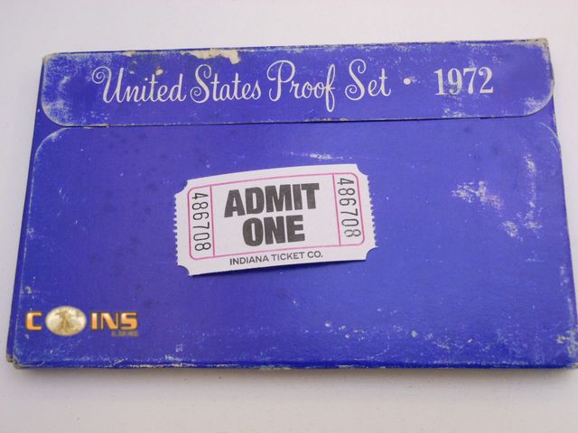 Lot 36-486708 - 1972 US Mint Proof Set.