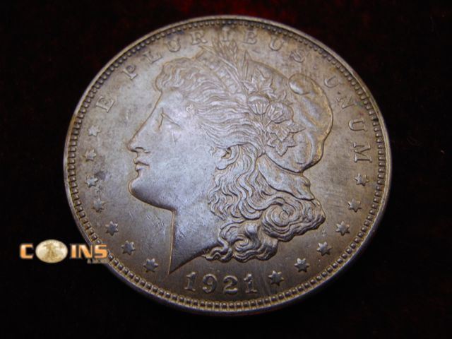 Lot 36-487981 - 1921 Morgan Silver Dollar.