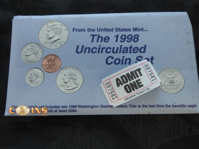 Lot 36-487941 - 1998 US Mint Set.