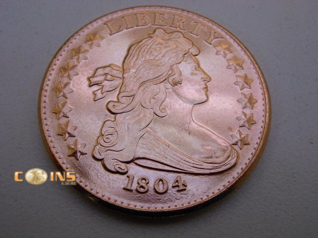 Lot 36-486269 - .999 Fine Copper One Ounce Bust Design Round.