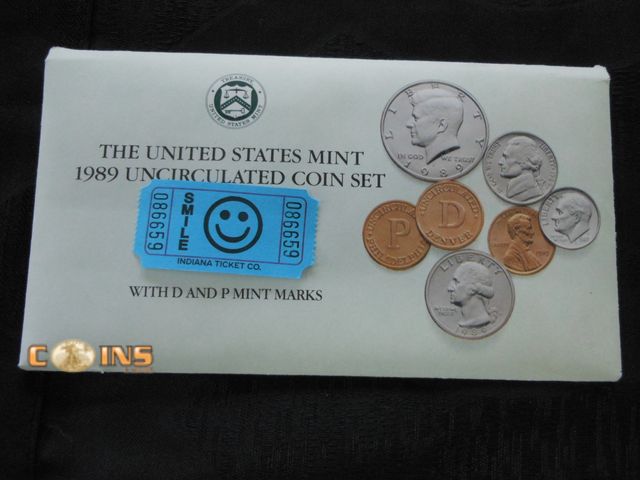 Lot 36-086659 - 1989 US Mint Set.