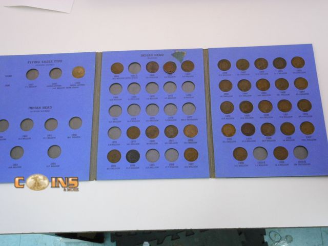 Lot 36-486660 - Partial US Indian Head Cent Collection, See All Pictures For Coins Included.