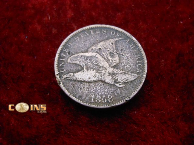 Lot 36-086735 - 1858 US Flying Eagle Cent.