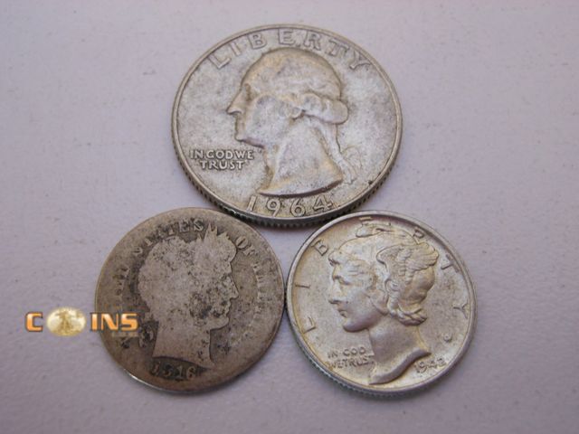 Lot 36-487811 - US Silver Coin Lot.
