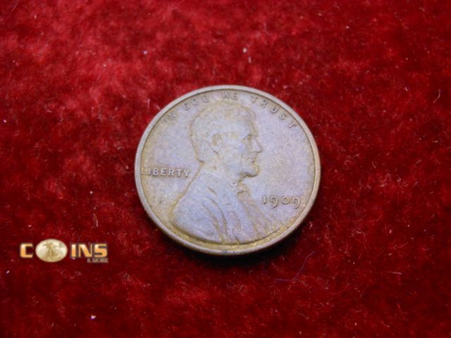 Lot 36-486262 - 1909-VDB Lincoln Wheat Cent.