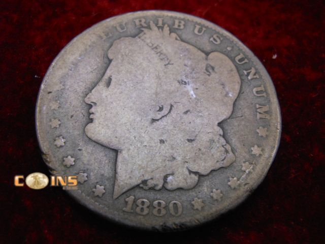 Lot 36-086721 - 1880 Morgan Silver Dollar.