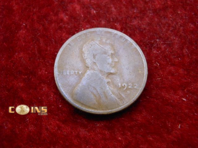 Lot 36-086853 - Semi-Key 1922-D Lincoln Wheat Cent.