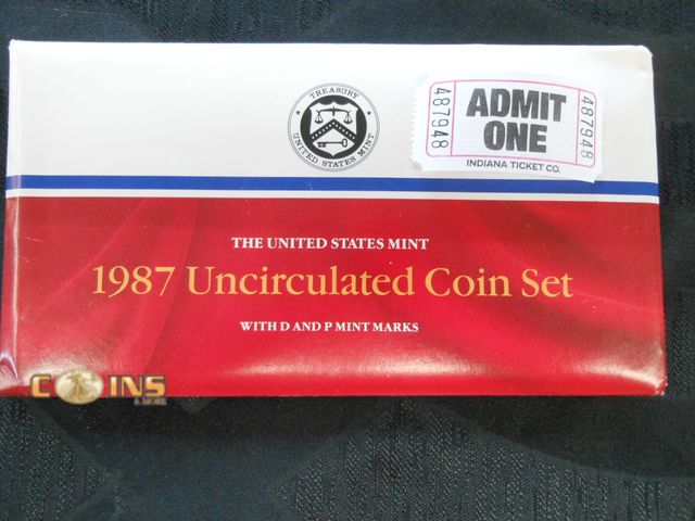 Lot 36-487948 - 1987 US Mint Set.