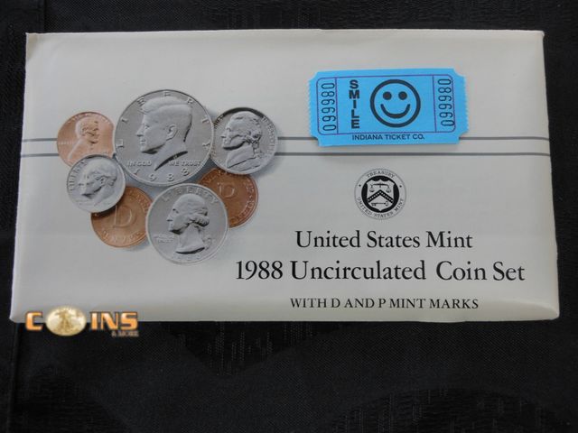 Lot 36-086660 - 1988 US Mint Set.