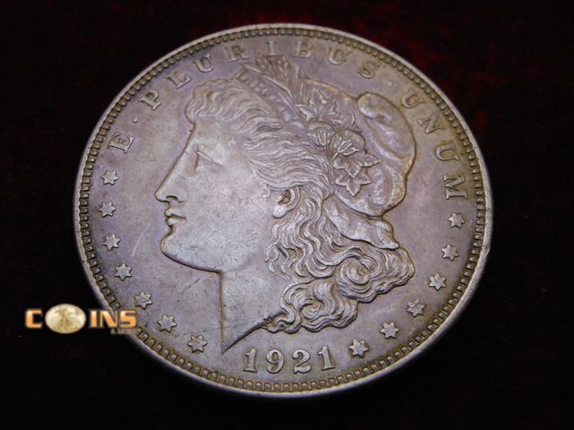 Lot 36-486386 - 1921 Morgan Silver Dollar.