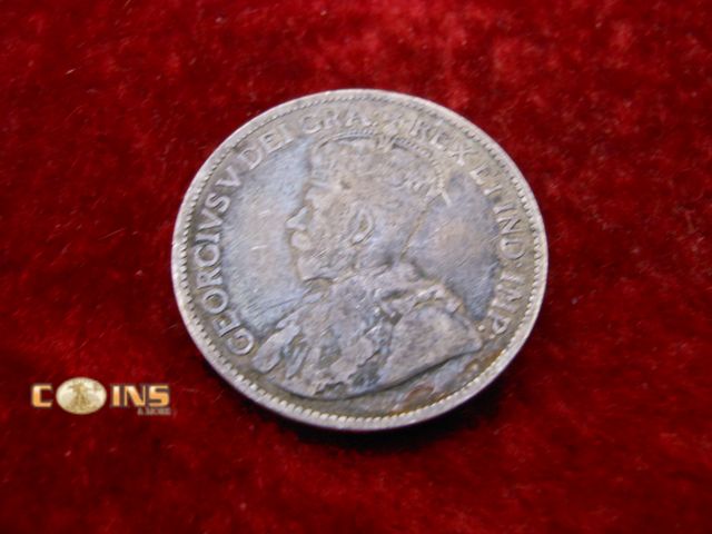 Lot 36-086612 - 1912 Silver Canadian Quarter.