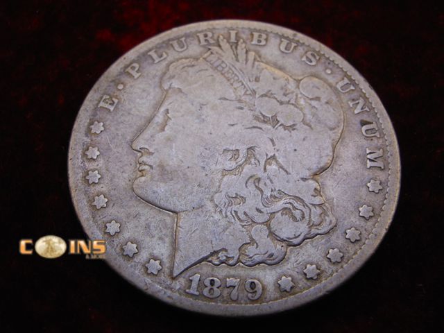 Lot 36-086646 - KEY DATE 1879-CC Morgan Silver Dollar.  Nice Carson City Dollar.