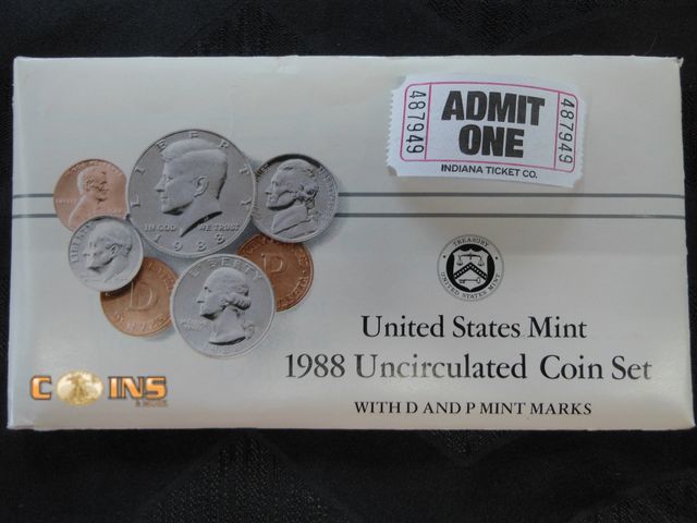 Lot 36-487949 - 1988 US Mint Set.