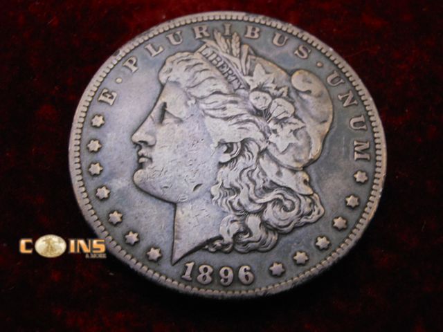 Lot 36-238167 - Key Date 1896-S Morgan Silver Dollar.