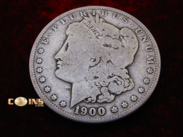 Lot 36-486355 - 1900-S Morgan Silver Dollar.