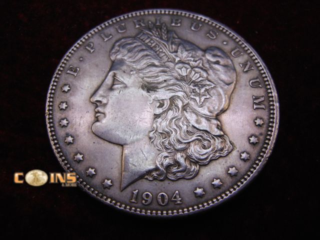 Lot 36-488271 - 1904-O Morgan Silver Dollar.