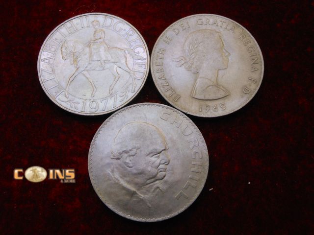 Lot 36-238209 - Lot of Three British Dollars.