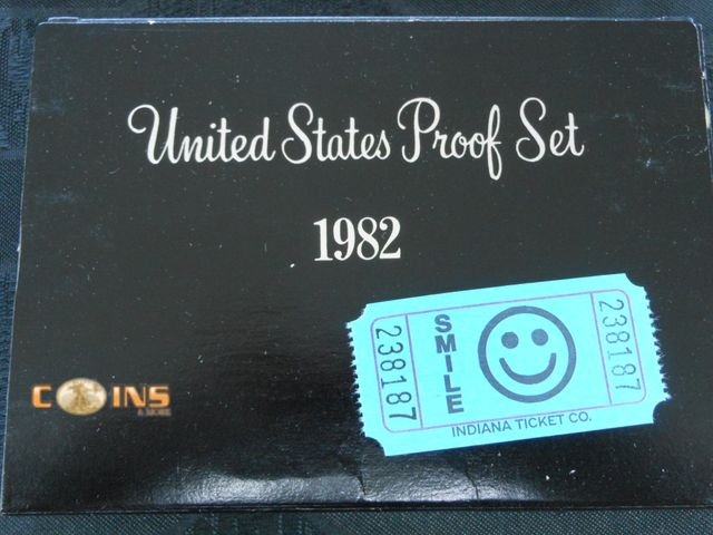Lot 36-238187 - 1982 US Mint Proof Set.