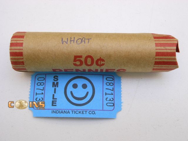 Lot 36-087130 - Roll of Assorted Lincoln Wheat Cents.