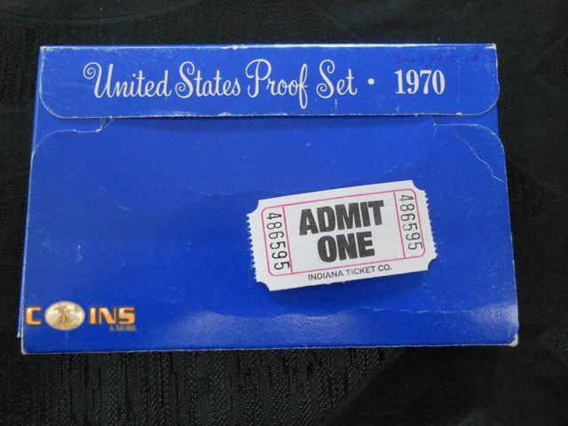 Lot 36-486595 - 1970 US Mint Proof Set.