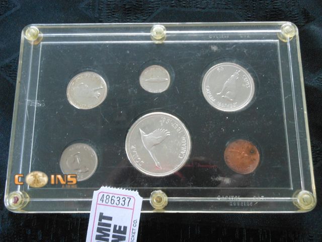 Lot 36-486337 - 1967 Silver Canadian Proof Like Set.
