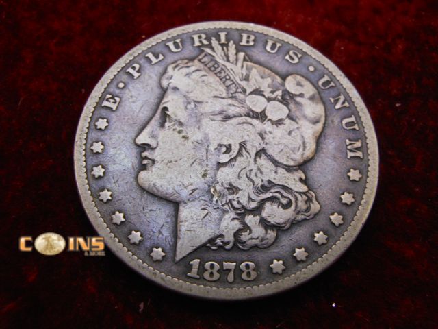 Lot 36-087141 - 1878-S Morgan Silver Dollar.