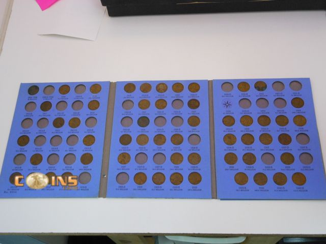 Lot 36-486661 - Partial US Lincoln Wheat Cent Collection, See All Pictures For Coins Included.