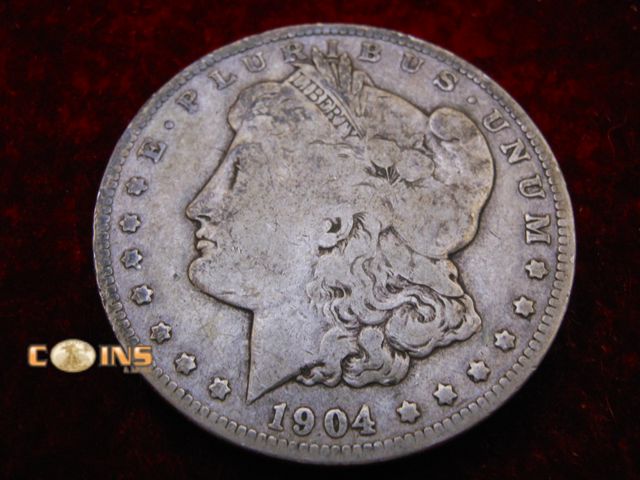 Lot 36-489131 - 1904-O Morgan Silver Dollar.