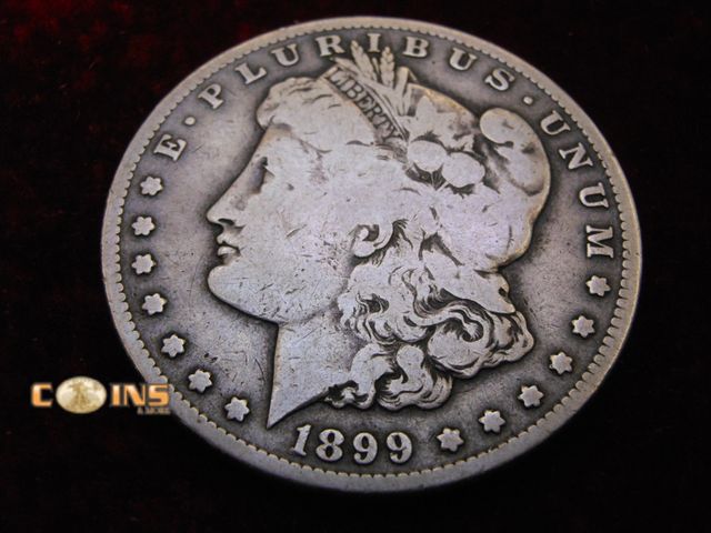 Lot 36-486223 - Better Date 1899-S Morgan Silver Dollar.