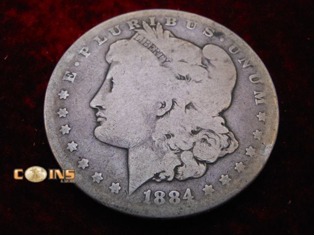 Lot 36-486356 - 1884 Morgan Silver Dollar.