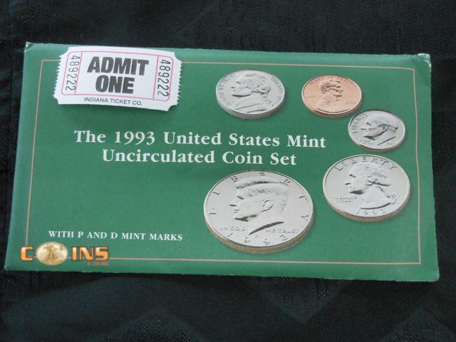 Lot 36-489222 - 1993 US Mint Set.