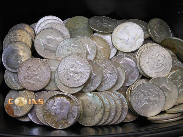 Lot 36-4873571 - Lot of Two 90% Silver 1964 Kennedy Half Dollars Pulled Randomly From Coins Pictured.
