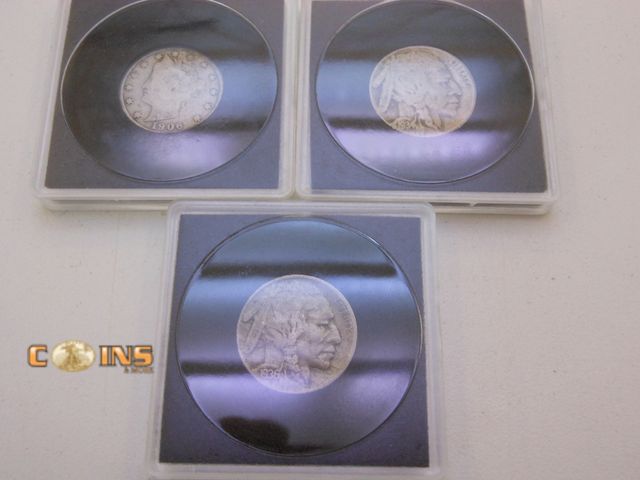 Lot 36-486347 - Lot of Three US Nickels, See Pictures.