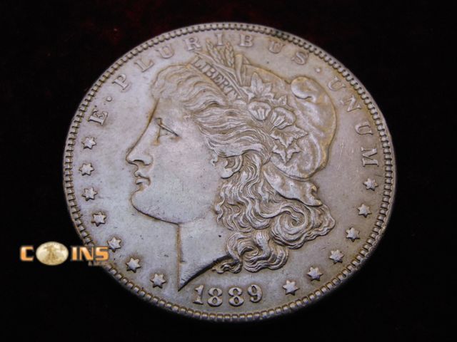 Lot 36-486362 - 1889 Morgan Silver Dollar.  Full Breast Feathers.