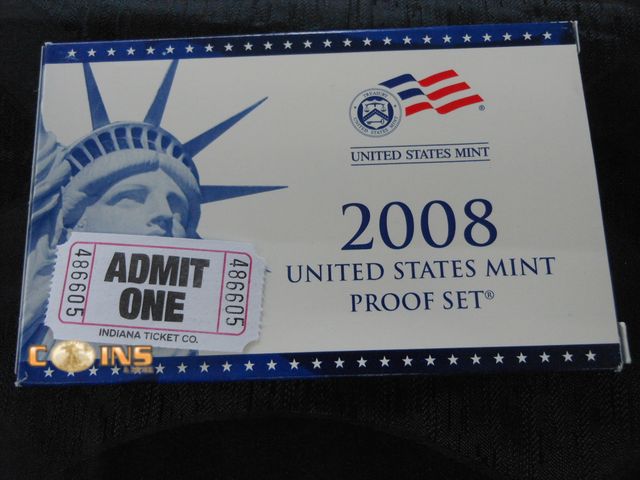 Lot 36-486605 - 2008 US Mint Proof Set.