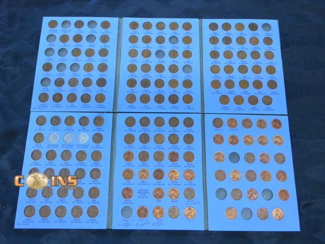 Lot 36-086849 - 1909-1974 Partial Lincoln Cent Collection With Many Better and Early Date Coins, See All Pictures.