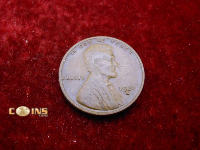 Lot 36-486450 - KEY DATE 1931-S Lincoln Wheat Cent.
