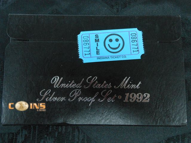 Lot 36-086771 - 1992 Silver US Mint Proof Set.