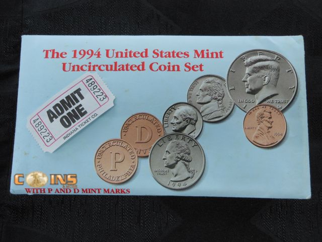Lot 36-489223 - 1994 US Mint Set.