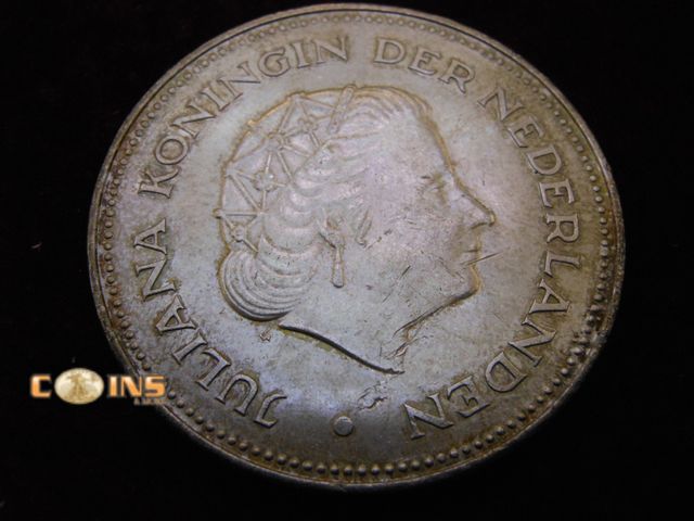 Lot 36-487346 - 1970 Silver 10 Gulden Coin 1970 Netherlands 25th Anniversary of Liberation .720 Fine.