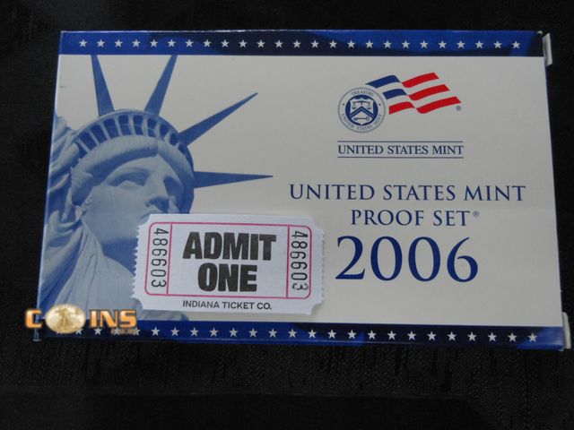 Lot 36-486603 - 2006 US Mint Proof Set.