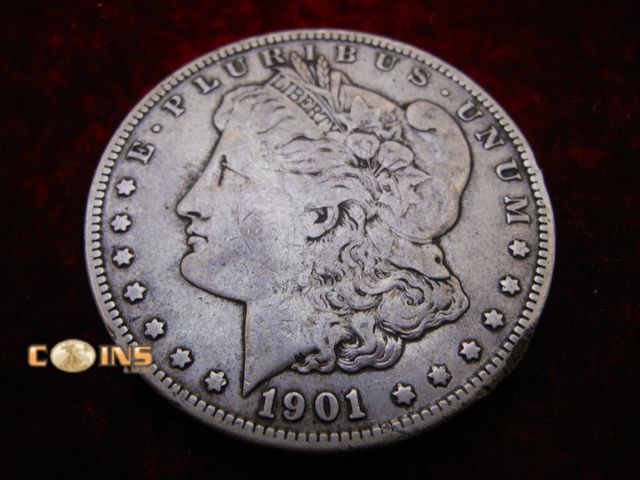 Lot 36-487750 - 1901-O Morgan Silver Dollar.