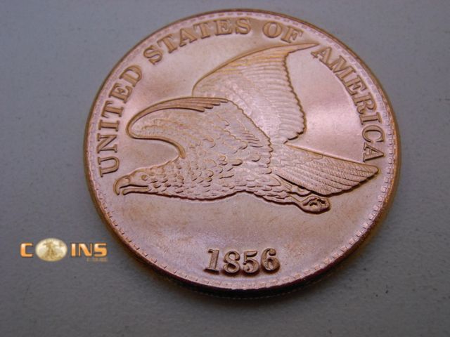 Lot 36-486274 - .999 Fine Copper One Ounce Flying Eagle Design Round.