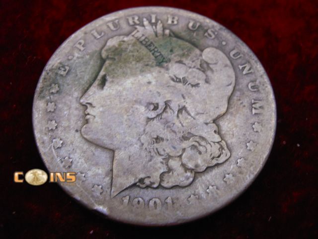 Lot 36-487289 - 1901-O Morgan Silver Dollar.